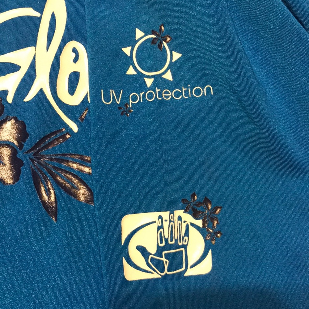 Blue Body Glove Rash Guard - Picture 2 of 3